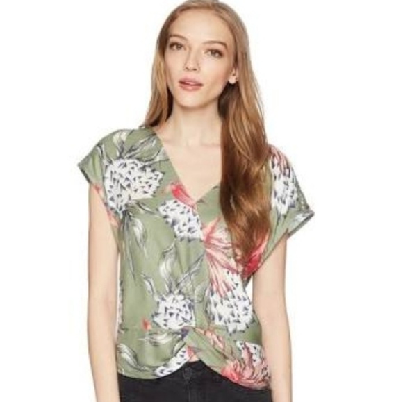 Roxy Tops - Roxy Tuscan Colors Convertible Blouse